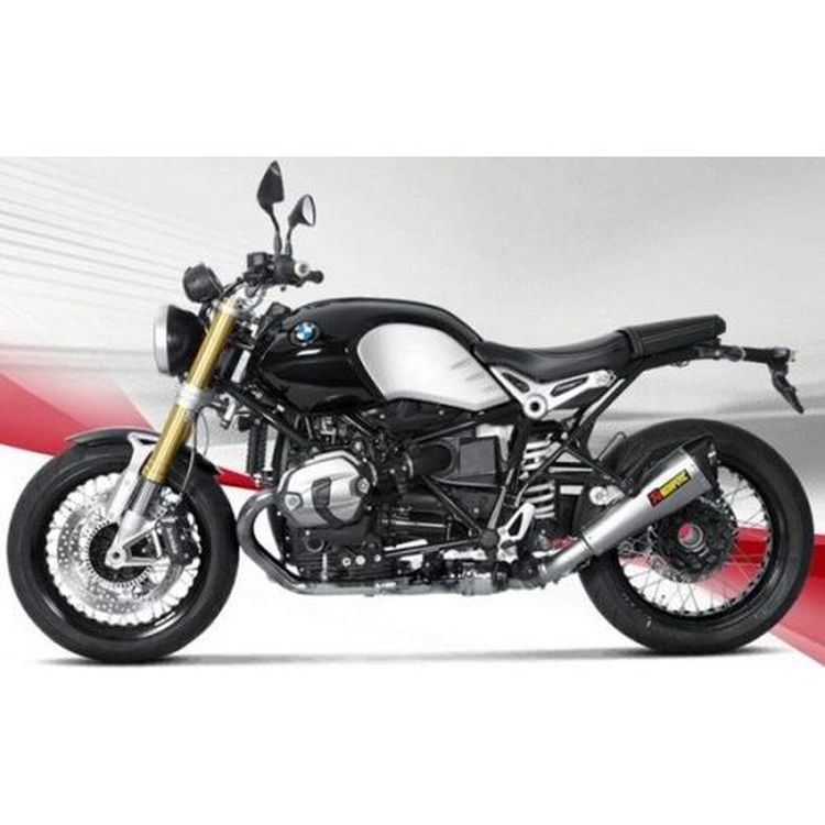 BMW R Nine T 2014 Akrapovic Hexagonal Exhaust - Low Option